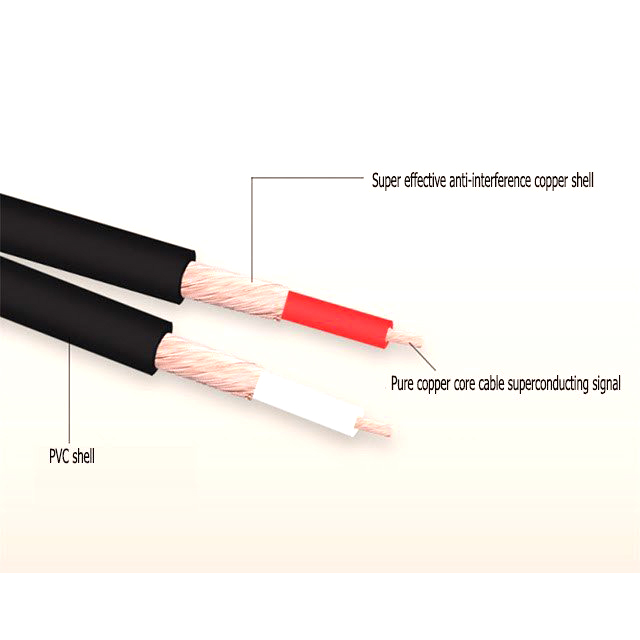 Choseal Q401 - Cáp Âm Thanh 2 Đầu Hoa Sen - Hàng Chính Hãng