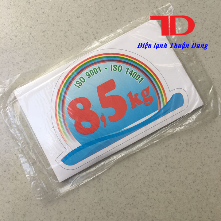 Combo 10 Tem dán trang trí Máy Giặt loại 8.5KG