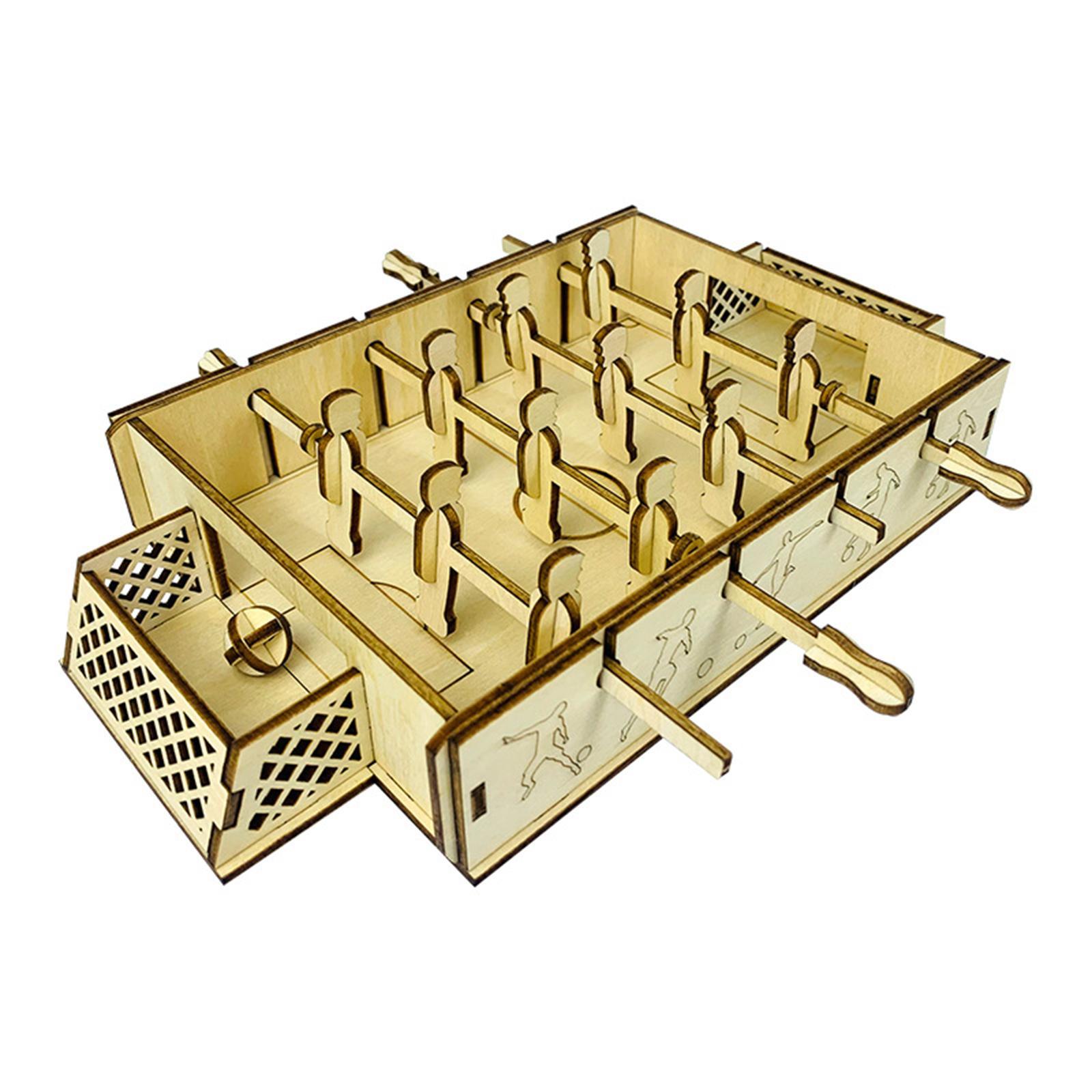 3D Jigsaw Puzzle Gifts Durable Model Kit Wooden for Games Parties Girls Boys