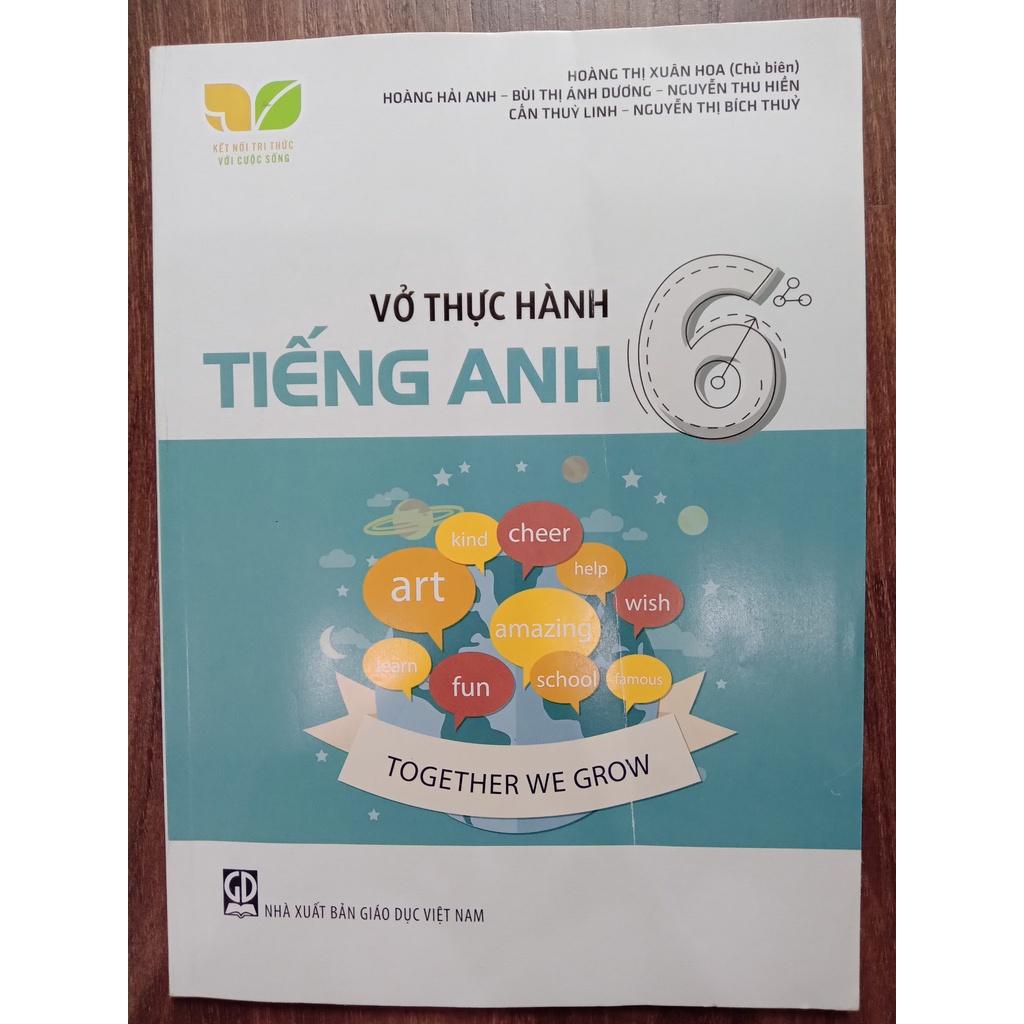 Sách - Vở thực hành tiếng anh lớp 6 - Kết nối tri thức với cuộc sống