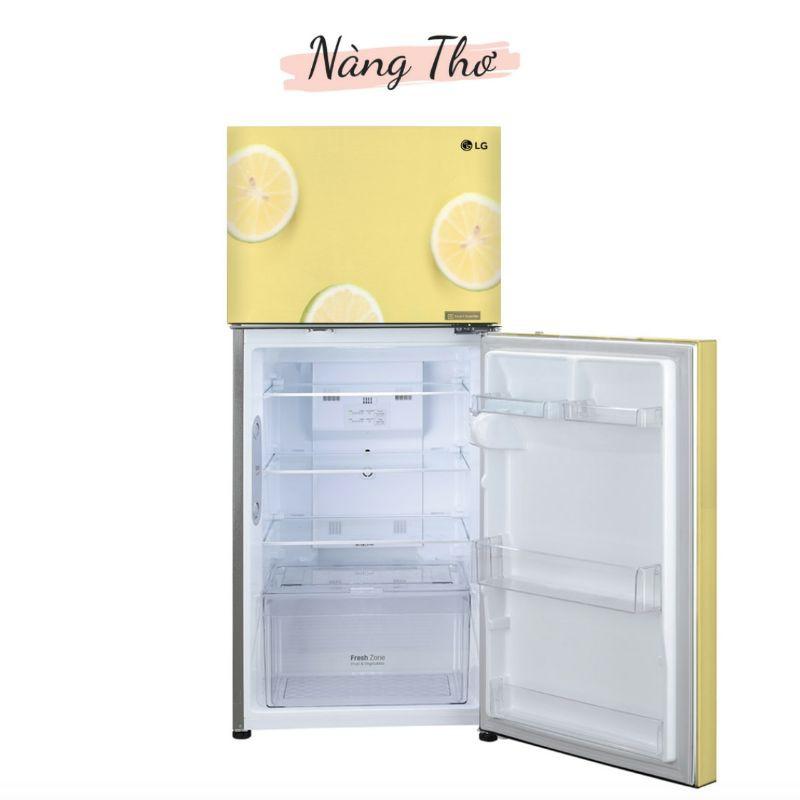 Decal tủ lạnh