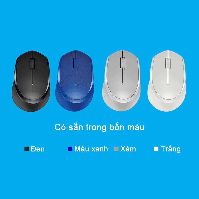 Chuột Không Dây Silent Plus M330 Không Tiếng Ồn