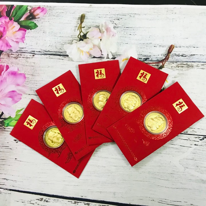 BAO LÌ XÌ MẠ VÀNG CON TRÂU VIP (MẪU NGẪU NHIÊN) - SP005084