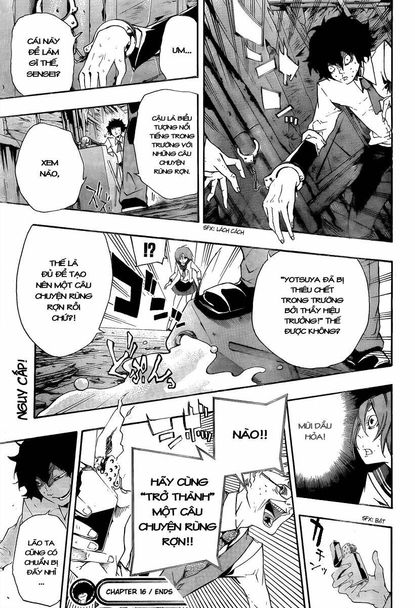 kiben gakuha, yotsuya senpai no kaidan chapter 16 19