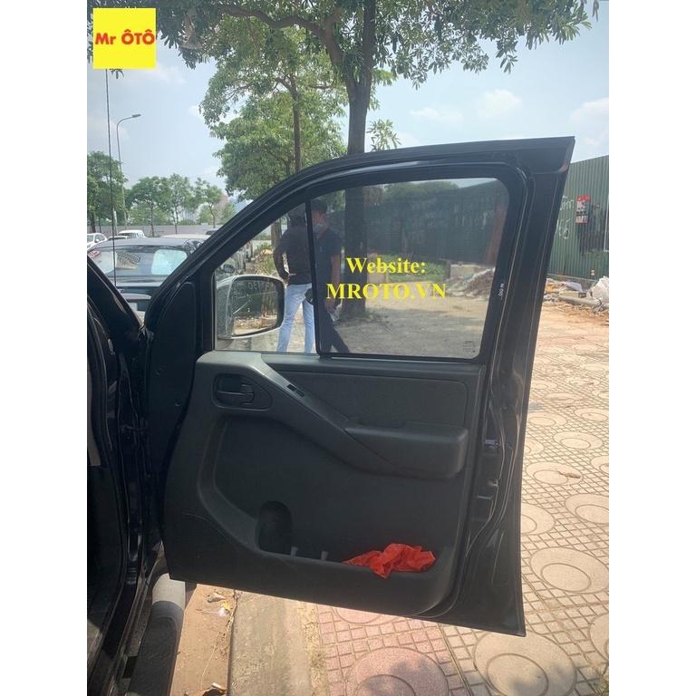 Rèm Che Nắng Xe Nissan Navara 2009-2012 Loại 1 Cam Kết Chuẩn Khít Theo Xe
