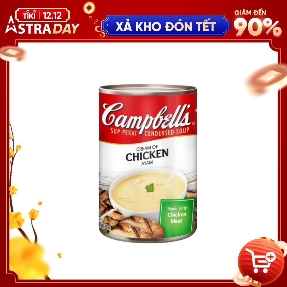 Súp Kem Gà Campbell's 300g (Thương Hiệu Mỹ - SX Malaysia)