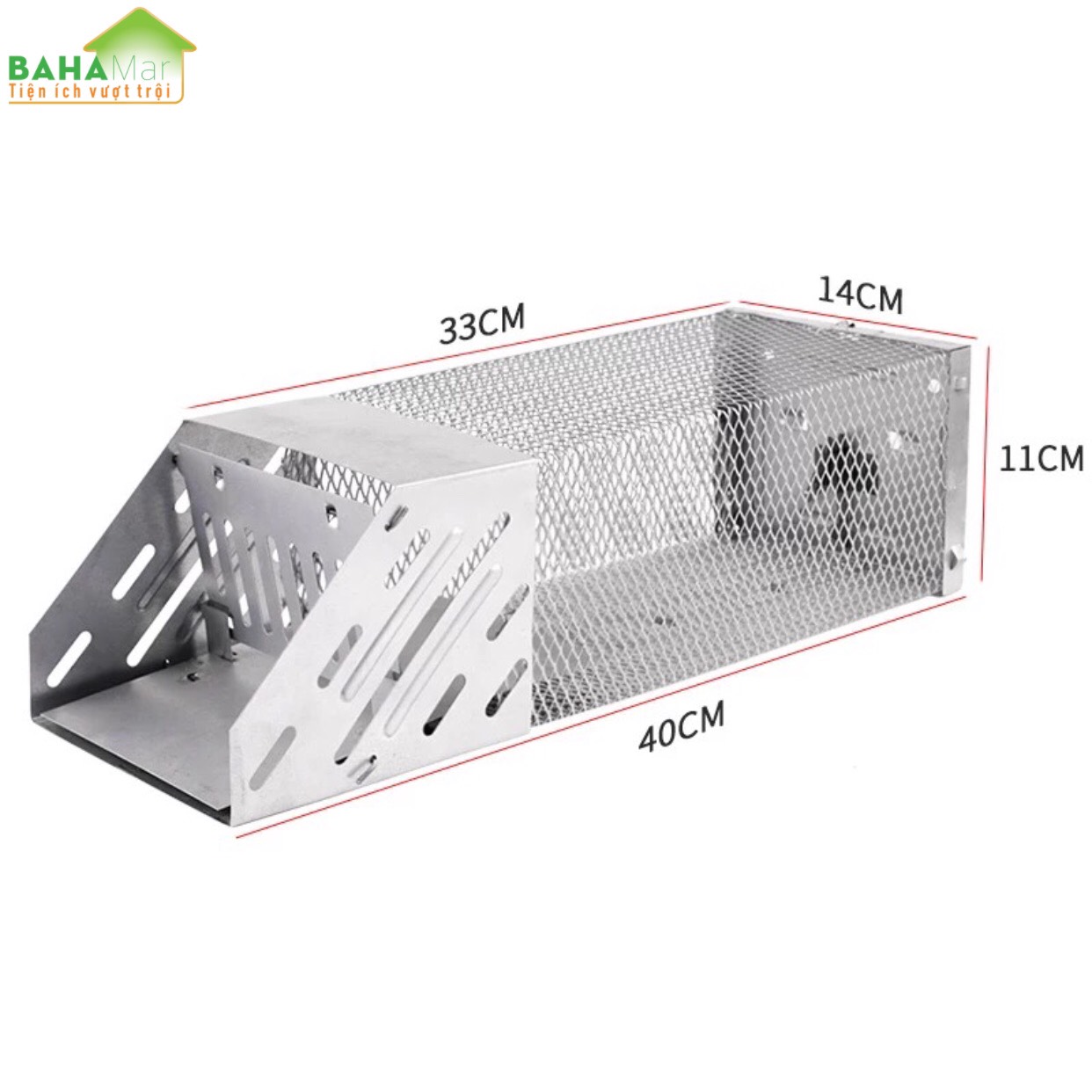 BẪY CHUỘT LIÊN HOÀN TÁI SỬ DỤNG - BẮT CHUỘT TỰ ĐỘNG AN TOÀN VỚI NGƯỜI DÙNG "BAHAMAR" Có thể bắt một số chuột tại một thời gian, rất khó khăn cho chuột trốn thoát khi đã vào bẫy