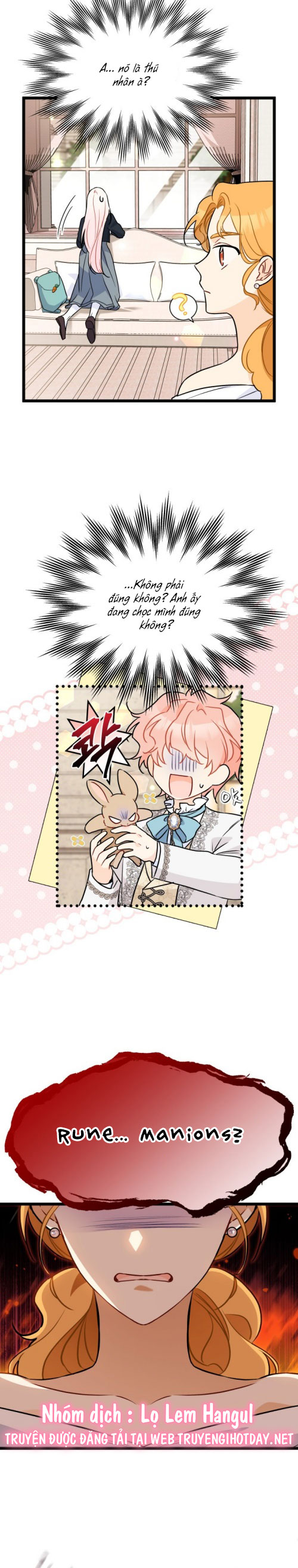mối liên kết giữa báo đen và bé thỏ chapter 145 15