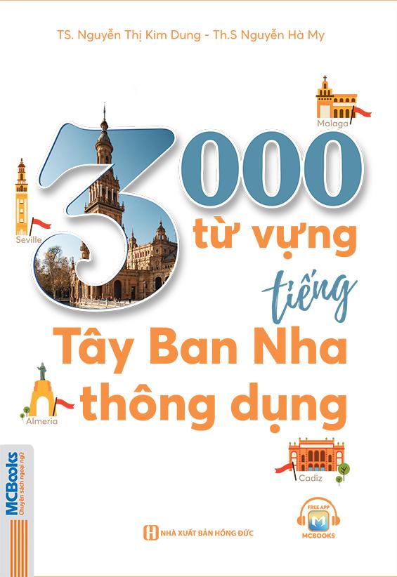 Sách - 3000 Từ Vựng Tiếng Tây Ban Nha Thông Dụng