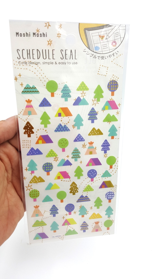 Sticker Moshi SLRR - Hình Cắm Trại