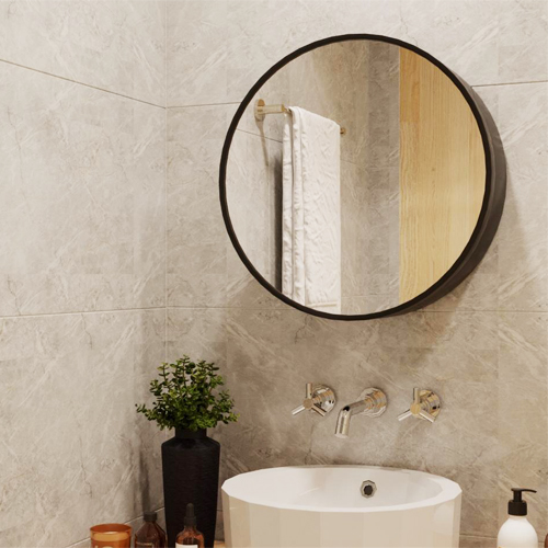 Tủ gương tròn treo tường phòng tắm NT05 - Đường kính 500mm