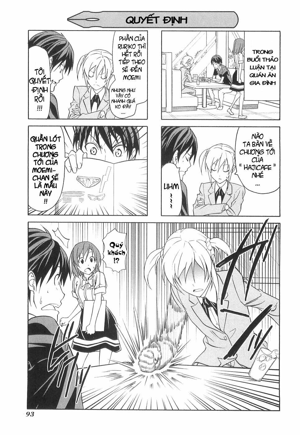 tác giả manga và cô phụ tá chapter 33.5 1