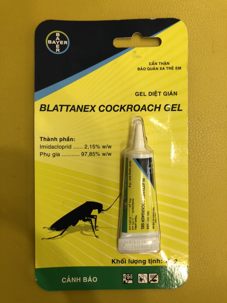 (Nhập Pháp) Gel Blattanex diệt gián Đức, Mỹ, gián nhà...Thích hợp nơi ko phun thuốc như nhà hàng,khách sạn...