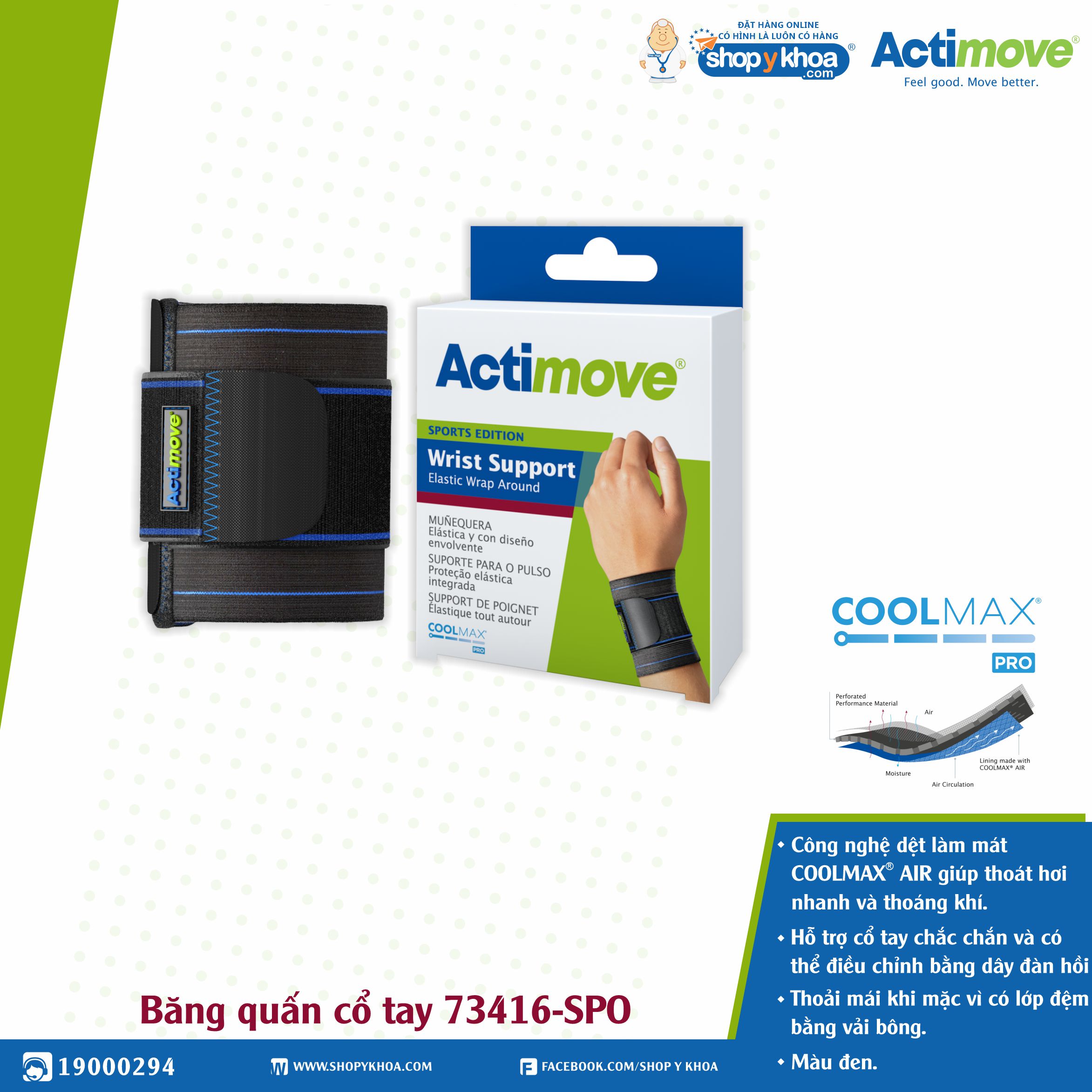 Băng quấn cổ tay 73416-SPO Actimove Wrist Support