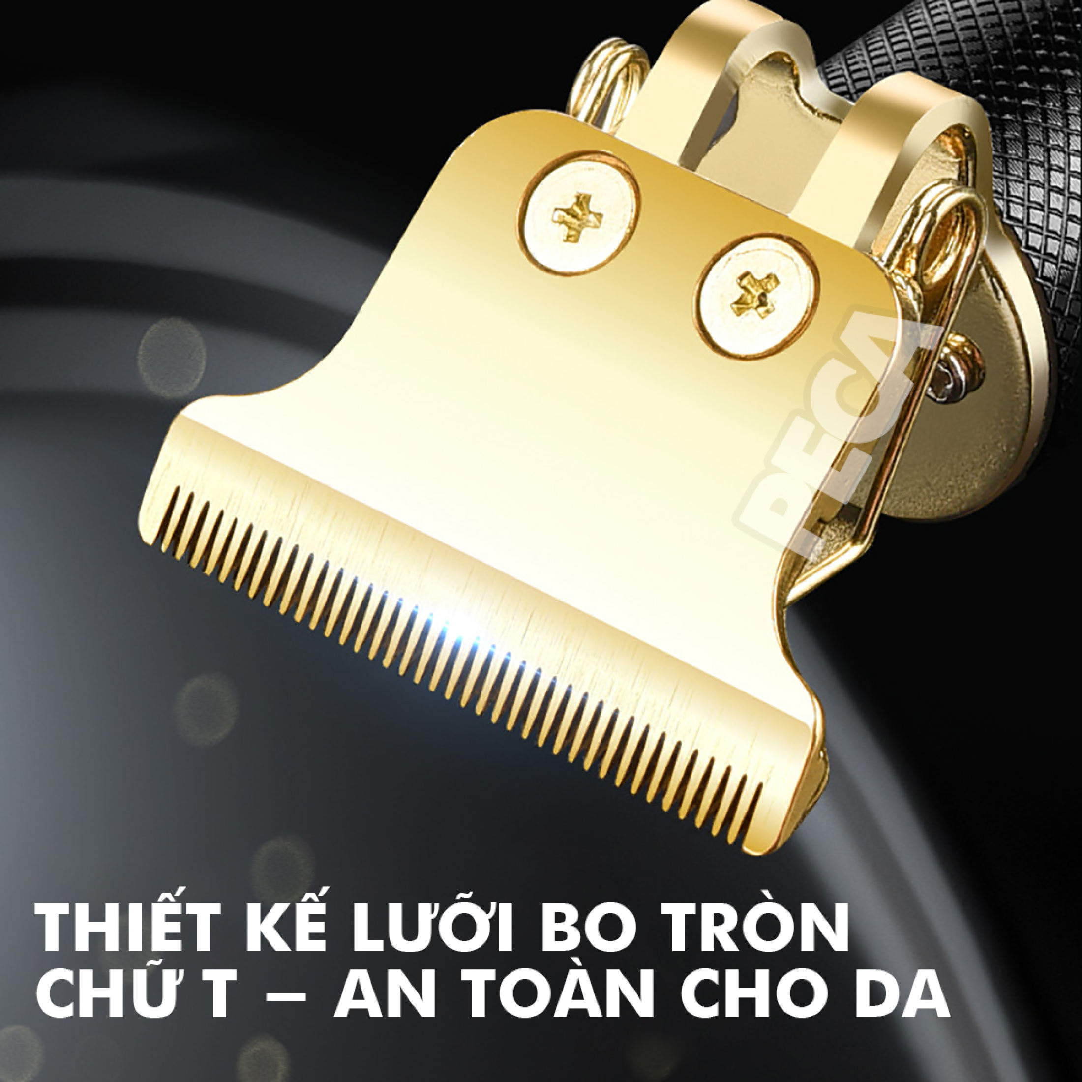 Tông đơ chấn viền cao cấp KEMEI KM-1971A sử dụng sạc USB tiện lợi, nhỏ gọn dùng để điêu khắc tóc, tatto, cạo viền, cạo trắng tóc