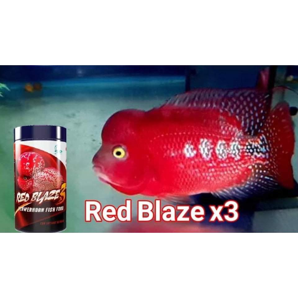 Cz20 Red Blaze thức ăn cá La Hán lên màu tăng đầu. Hộp 120g. Hàng Thái Lan
