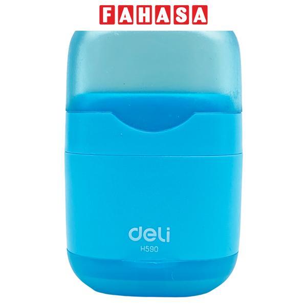 Chuốt Chì 2 Lỗ φ6.9-11 mm Kèm Gôm - Deli EH590 - Màu Xanh