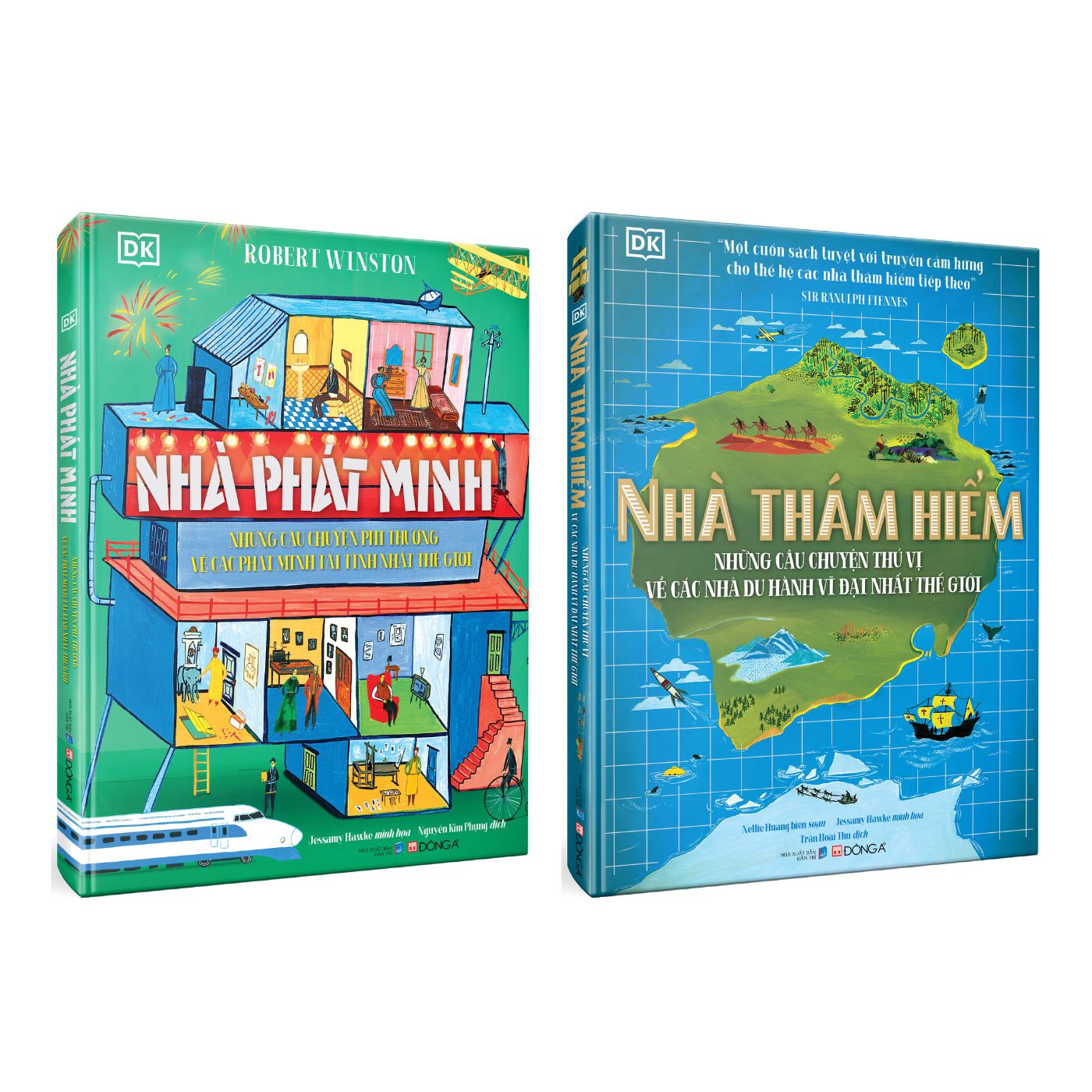 Combo 2 cuốn Nhà phát minh và Nhà thám hiểm