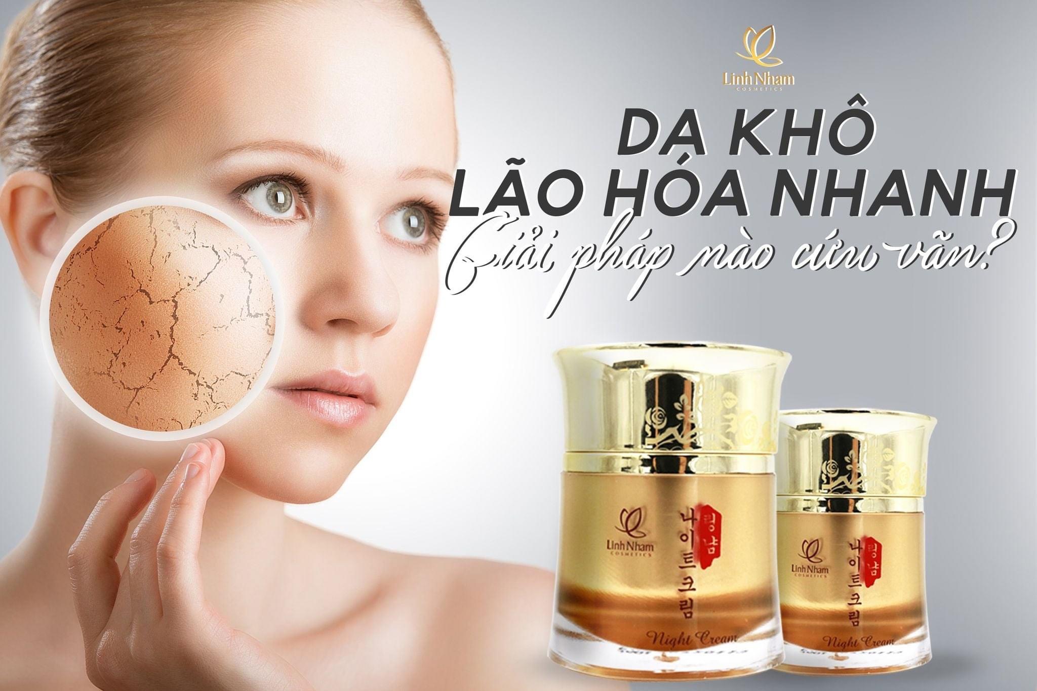 Kem Dưỡng Trắng Da Tổ Yến Linh Nhâm Ban đêm 50g (Kem Đêm NIGHT CREAM)