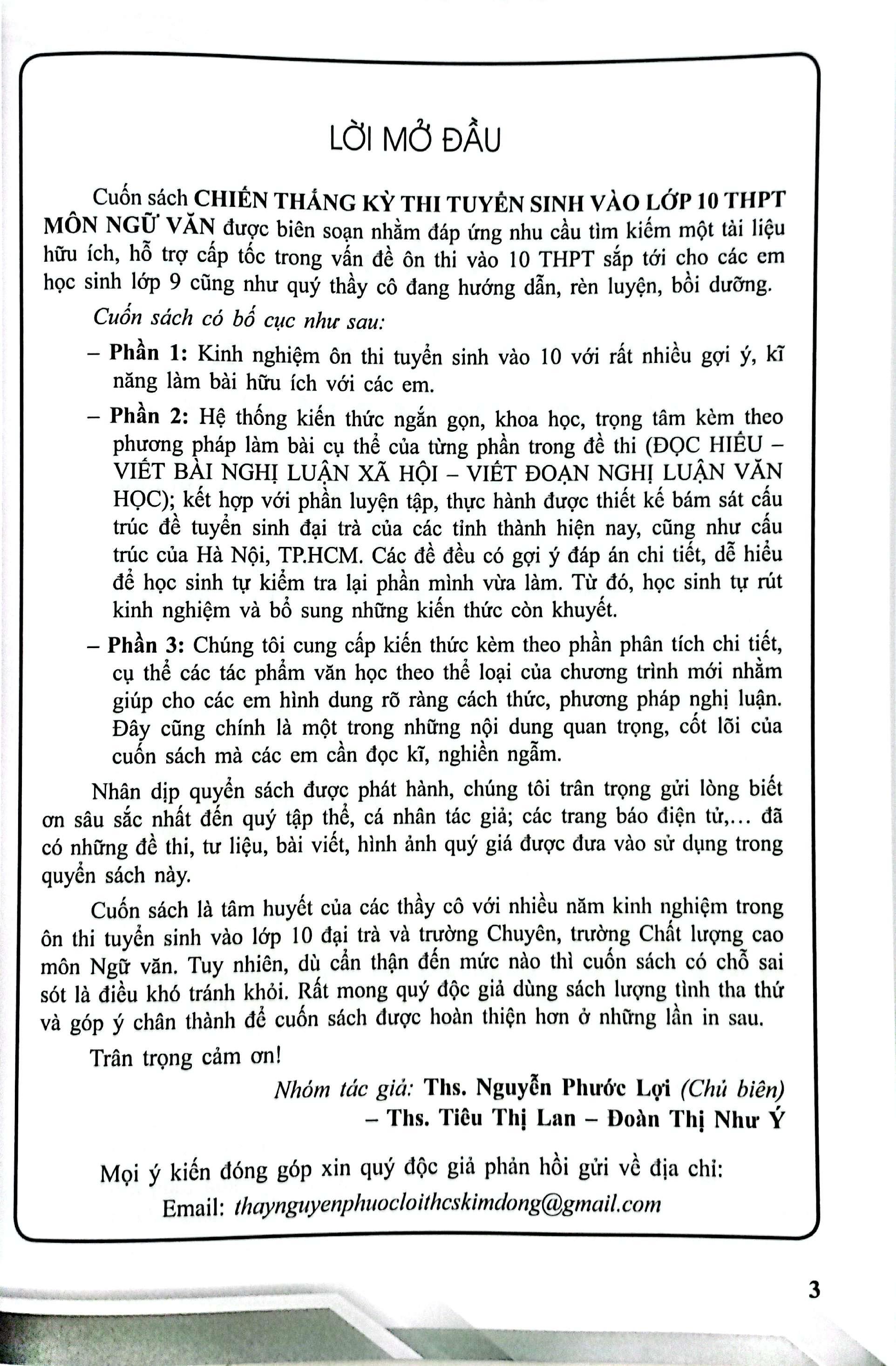 Sách - Bộ Sách Ôn Tập Và Luyện Thi Vào Lớp 10 Môn Ngữ Văn (Bộ 3 Cuốn)