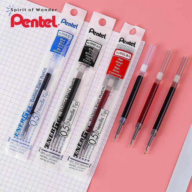 Ruột Bút Ký Nhật Bản Pentel LRN5 | Ngòi 0.5mm | Ngòi Bút Pentel Energel Chính Hãng | 3 Màu Mực