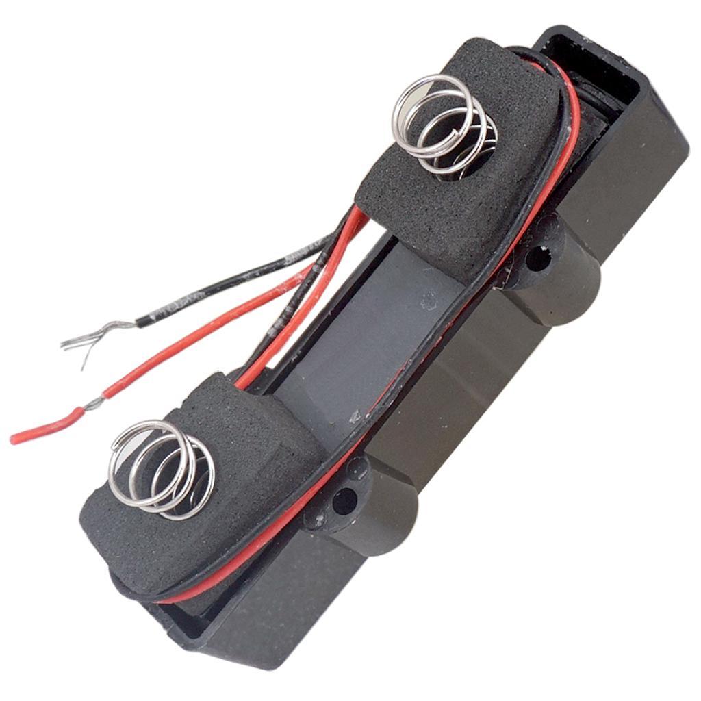 2 Pieces Black 4 String JB Bass Pickups Closed Style For Electric Bass Parts