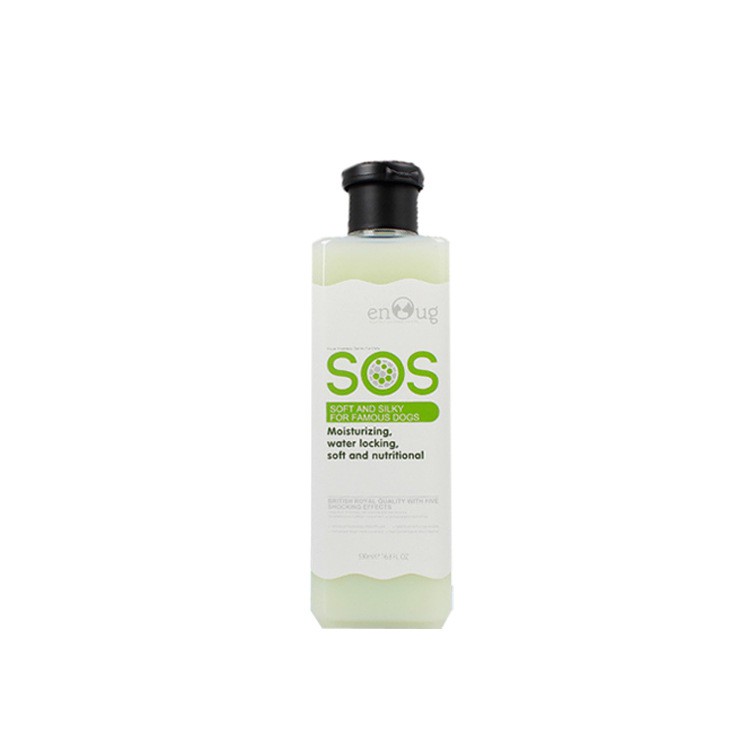 Sữa Tắm Cho Chó Mèo SOS 530ml, Sữa Tắm Chuyên Dụng Cho Thú Cưng Mượt Lông, Thơm Lâu - Hồng - Làm mượt &amp; Tạo kiểu