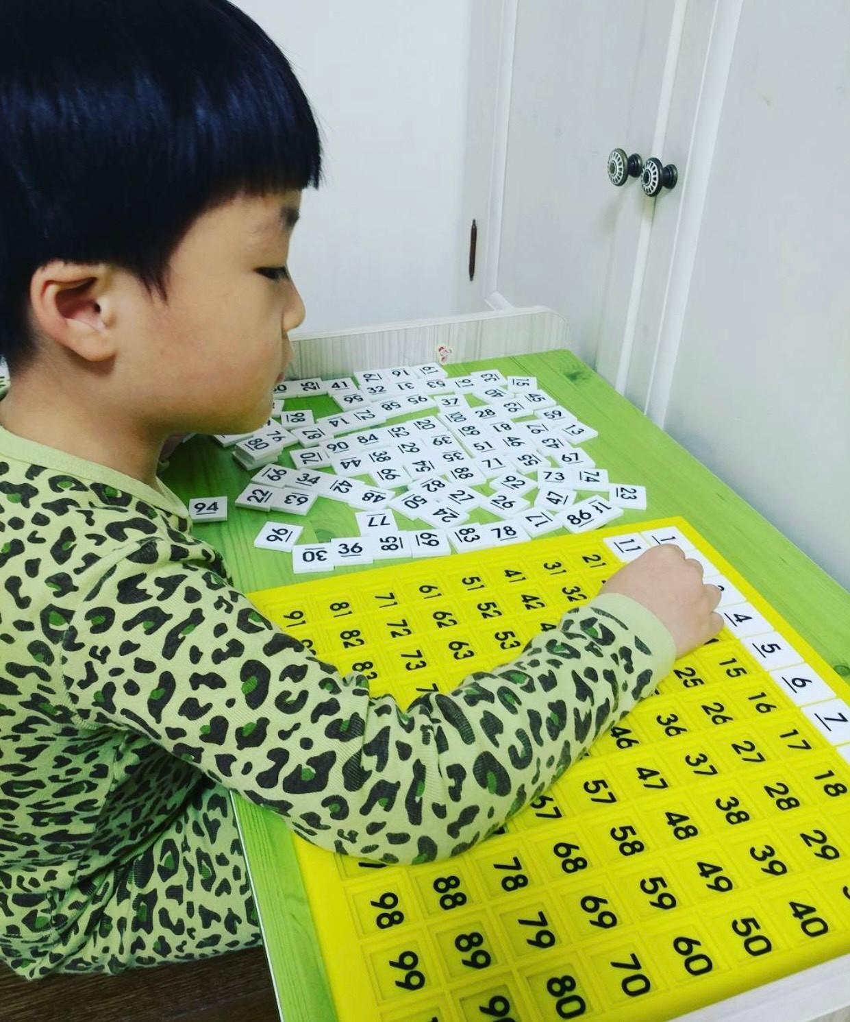 Learning Resources Bảng nhựa số đếm 100 - 100 Number Board