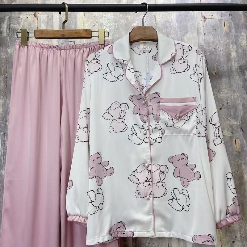 PYJAMA DÀI GẤU HỒNG XINH