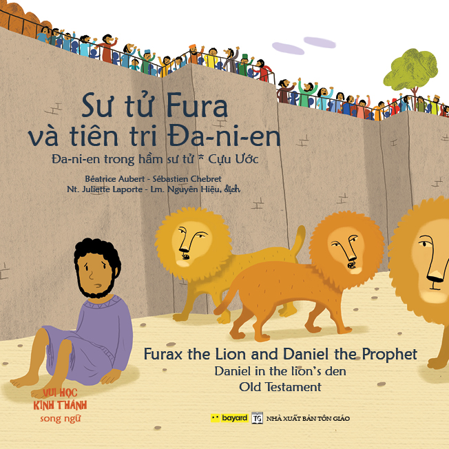 SƯ TỬ FURA VÀ TIÊN TRI ĐA-NI-EN - Truyện Tranh Kinh Thánh Song Ngữ Việt Anh