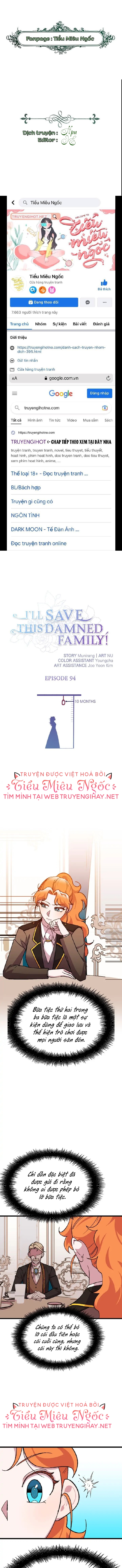 tôi sẽ cứu lấy gia tộc sắp sụp đổ chapter 94 1