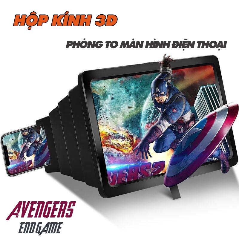 Hộp Kính 3D Phóng To Màn Hình Điện Thoại Smartphone F2 - Dùng Cho Mọi Loại Smart Phone Xem Siêu Rõ - Giao Hàng Toàn Quốc