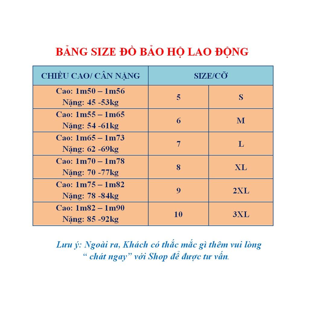 Đồ Bảo Hộ Lao Động DN03 - Màu Ghi Xám Phối Phản Quang