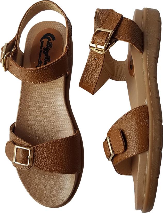 Giày Sandal Nữ BIGGBEN Da Bò Thật SDN57