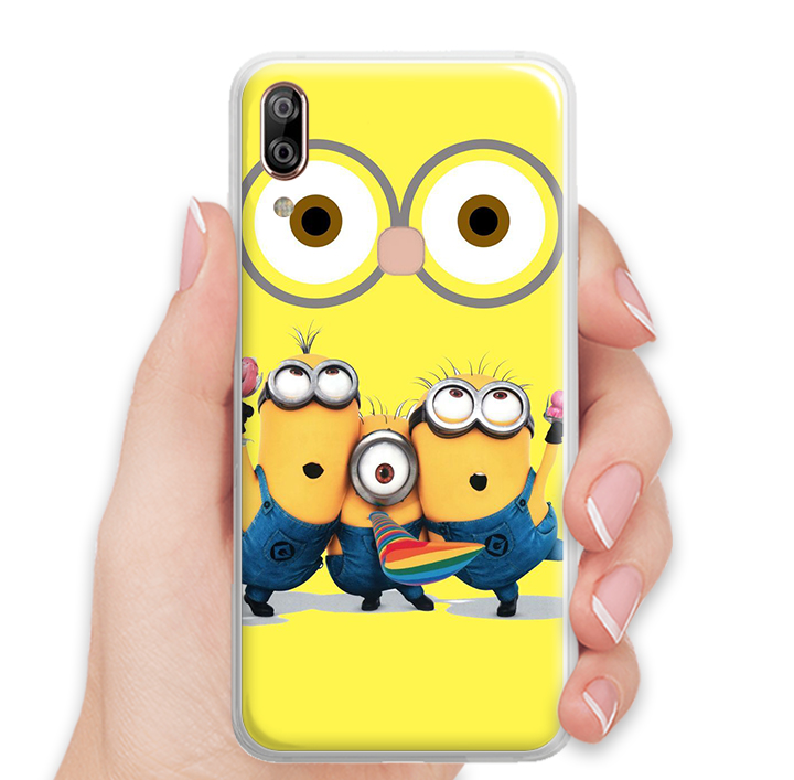 Ốp lưng dẻo cho điện thoại Vsmart Active 1 Plus - 0015 MINION03 - Hàng Chính Hãng