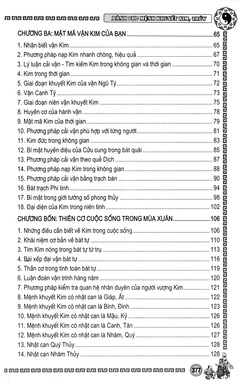 Phong Thủy Cải Vận - Dành Cho Mệnh Khuyết Kim, Thủy (Quyển Xuân, Hạ) - QB