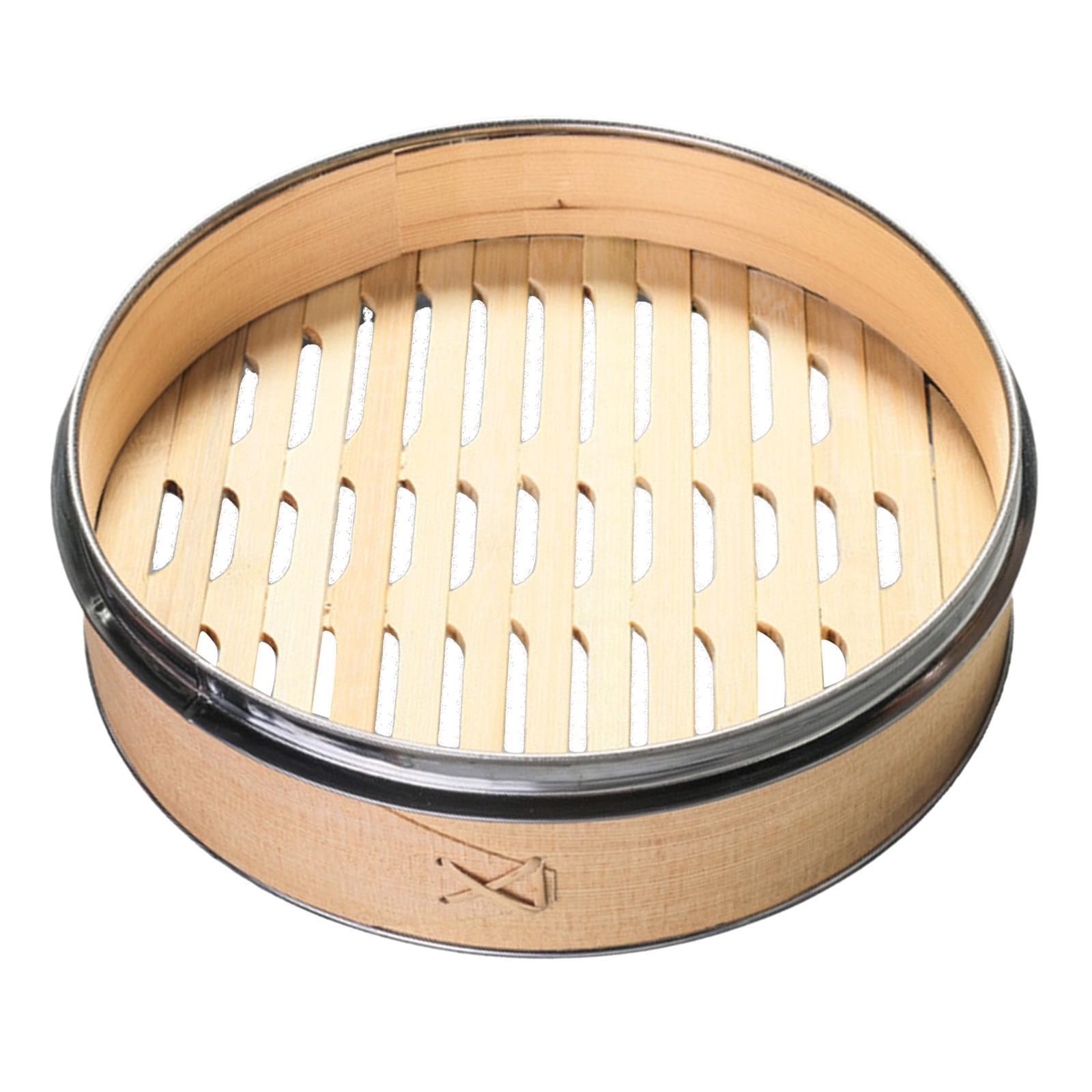 Steamers Round Multifunction Stainless Steel Edging Cookware for Buns Baking Dumpling