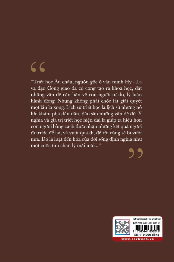 Sách Triết Học Tổng Quát Vấn Đề Triết Học