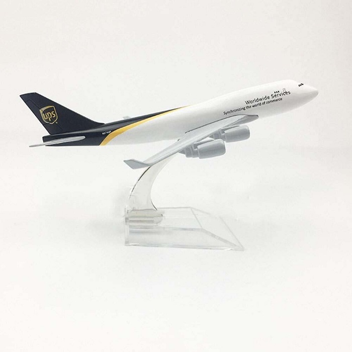 Mô hình máy bay B747 Worldwide Services 16cm