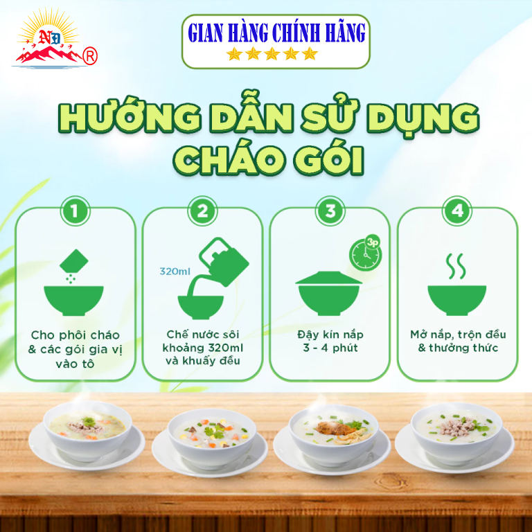 Cháo Tổ Yến Bào Ngư Thịt Bằm Ensure Nest , bổ sung vitamin B, không bột ngọt, chất bảo quản 65g/ gói