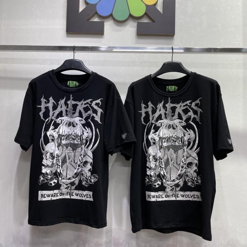 Áo Thun Local Brand Hades Skull Wolf Nam Nữ Oversize Unisex Full Mạc