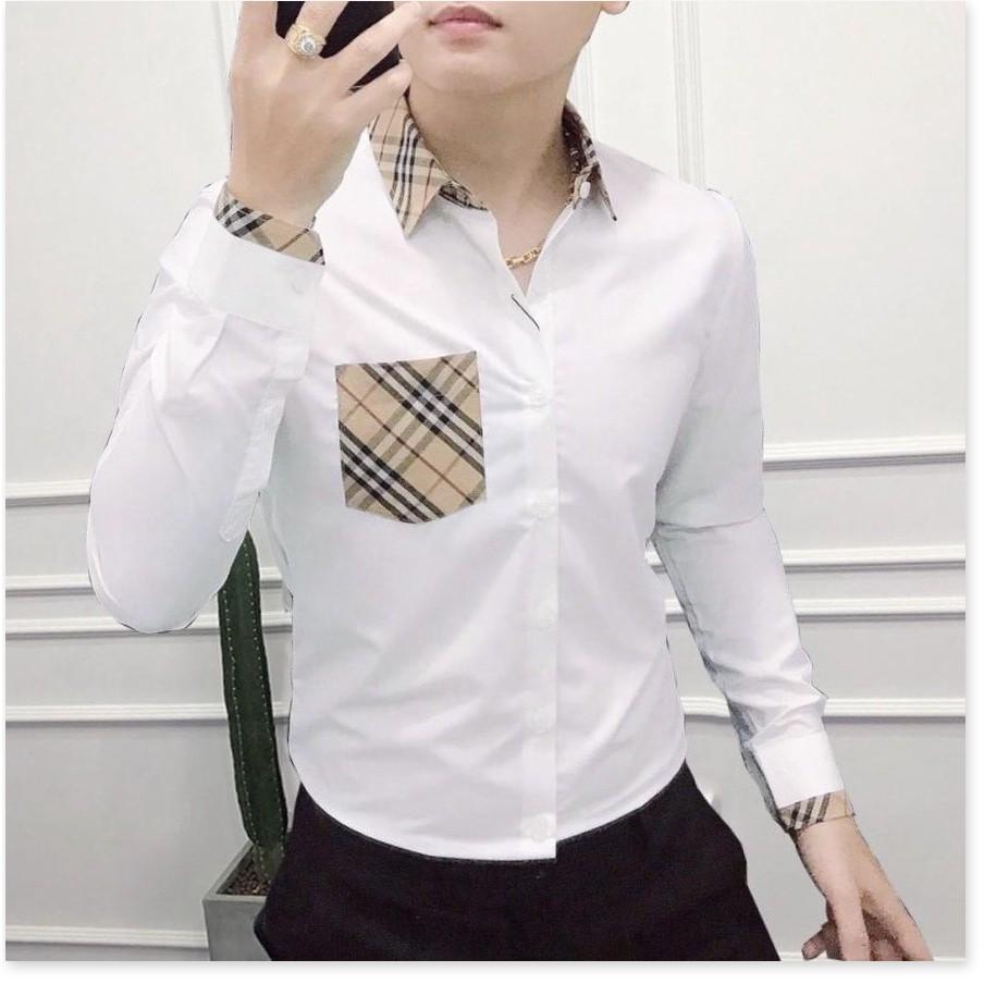 ÁO SƠ MI NAM VÃI LỤA KHÔNG NHĂN,CHẤT LIỆU VÃI THOÁNG MÁT,HỌA TIẾT TRƠN NHƯNG KHÔNG KÉM PHẦN QUAN TRỌNG LANA FASHION