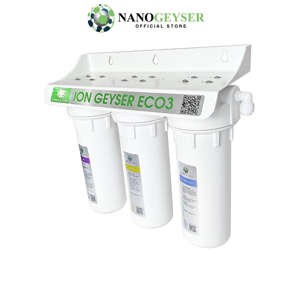 Hình ảnh Bộ tiền lọc Ion Kiềm Nano Geyser ION ECO 3, Bộ tiền xử lý cho máy Ion Kiềm, Bảo hành 5 năm - Hàng chính hãng