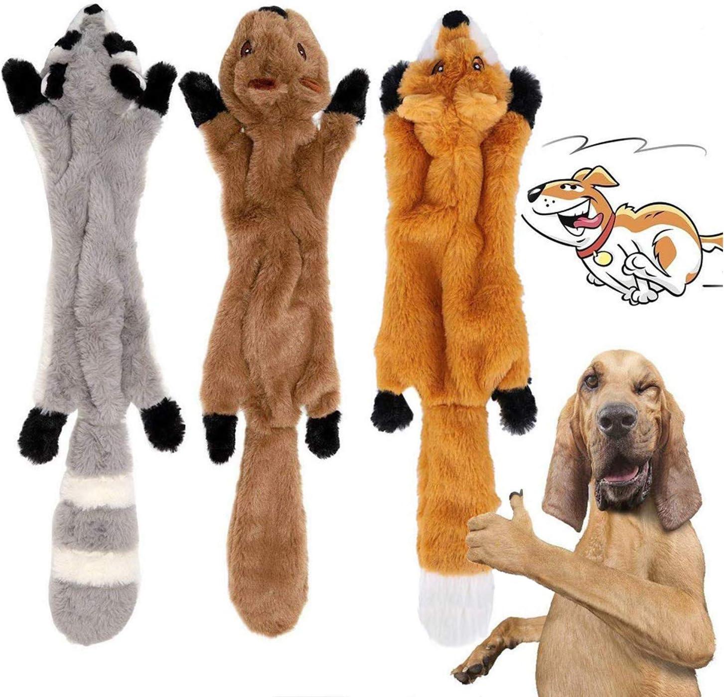 3 Gói chó Squeaky Chewing Đồ chơi Không Đồ chơi Chó Đồ chơi Động vật Động vật Động vật Đồ chơi cho chó nhỏ cho chó nhỏ