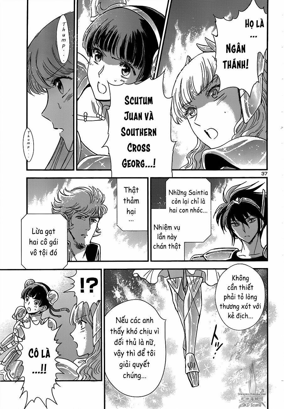 áo giáp vàng: nữ thánh đấu sĩ chapter 14 35