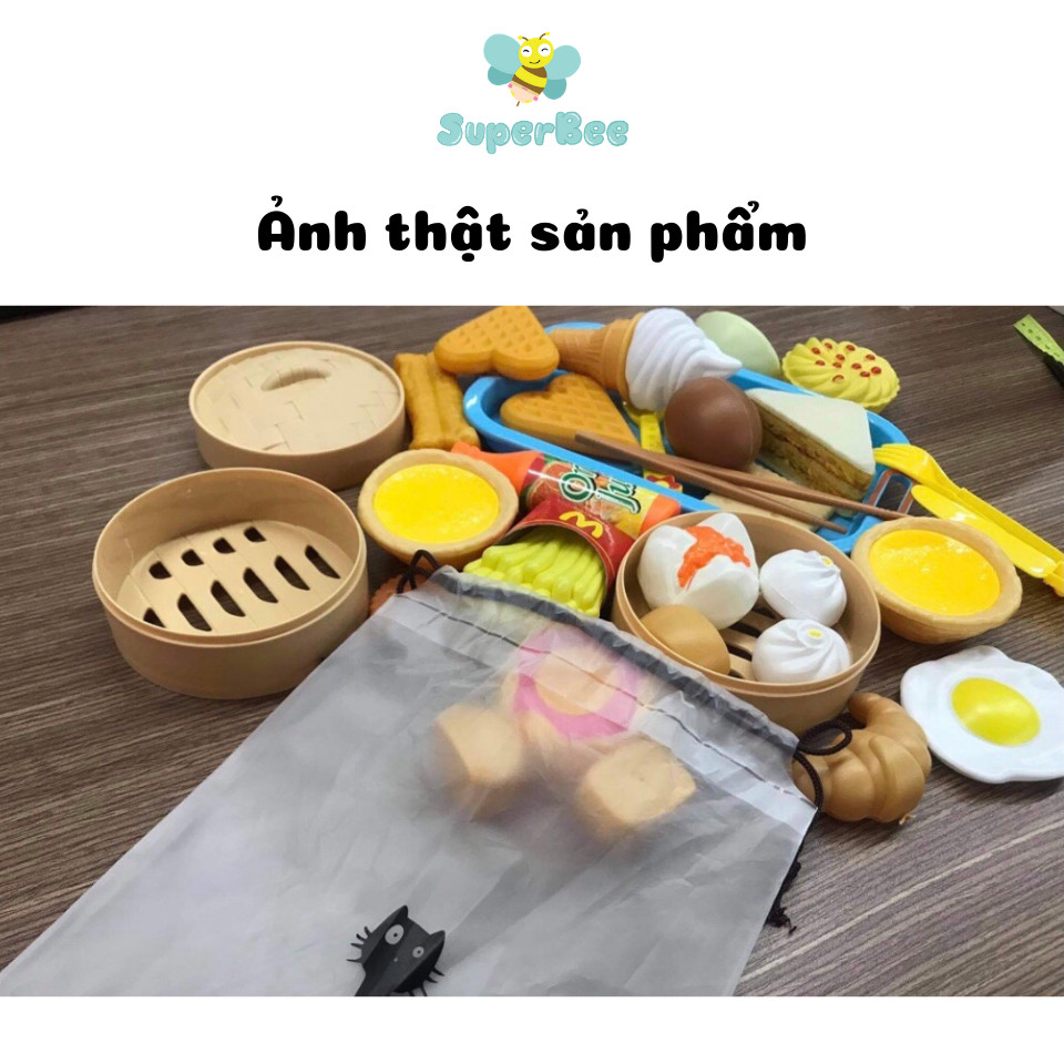 Đồ Chơi Thức Ăn Giúp Bé Nhận Biết Các Món Ăn