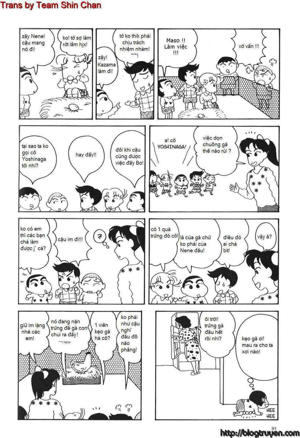 crayon shin-chan cậu bé bút chì chapter 3 93