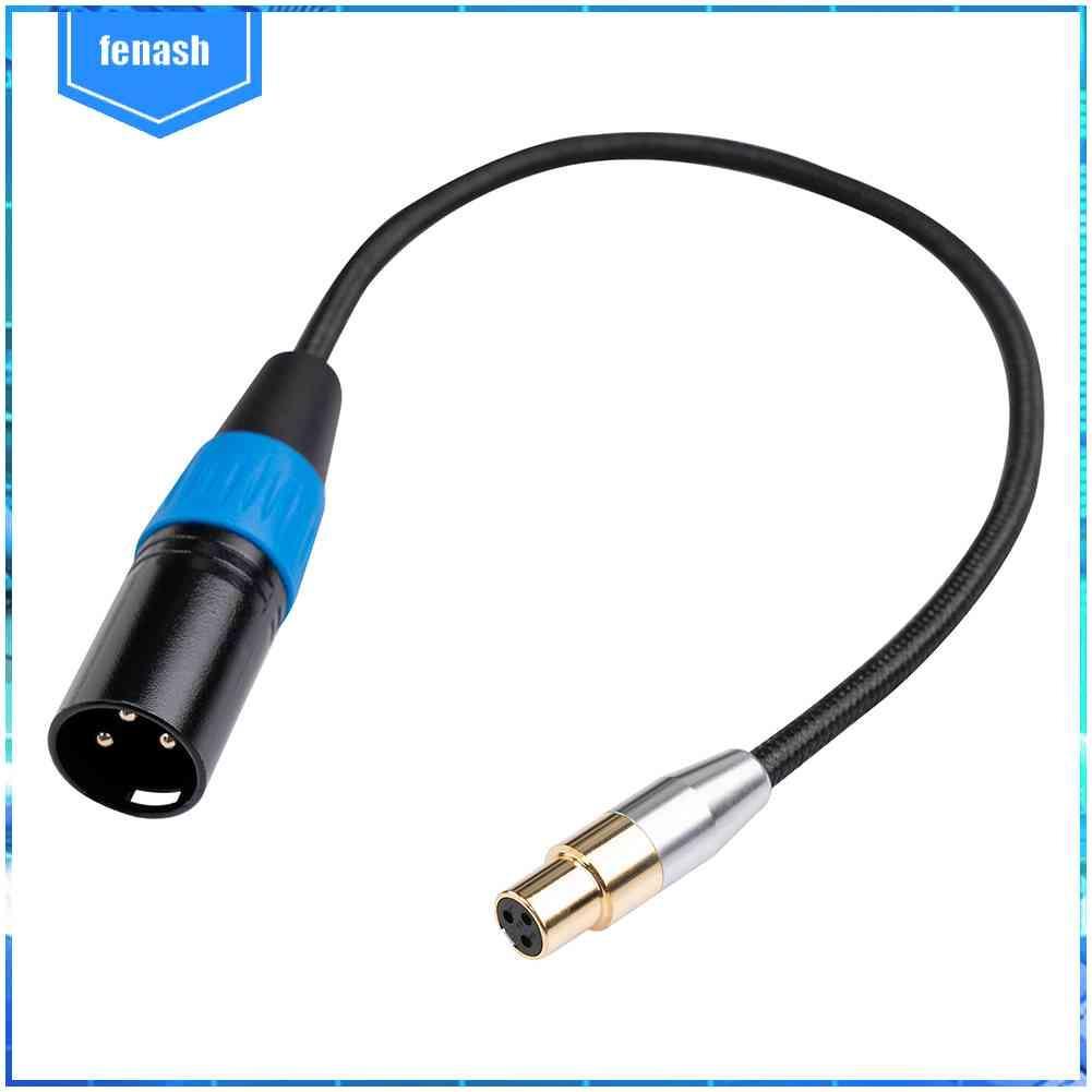 Cáp ChuyểN ĐổI Âm Thanh 3Pin MINI XLR Sang 3Pin XLR Cho MáY ẢNh Canon