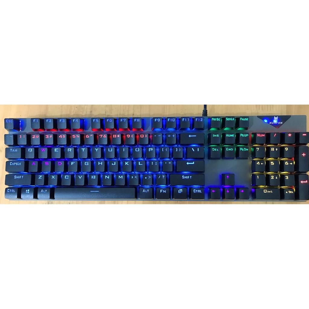 Bộ bàn phím giả cơ PRO G21 kèm chuột/ Bàn phím cơ K60 chuyên Gaming Có LED RGB 7 Màu Siêu Ấn Tượng