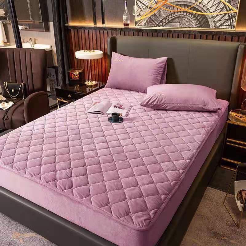 Bộ ga gối nỉ nhung cao cấp